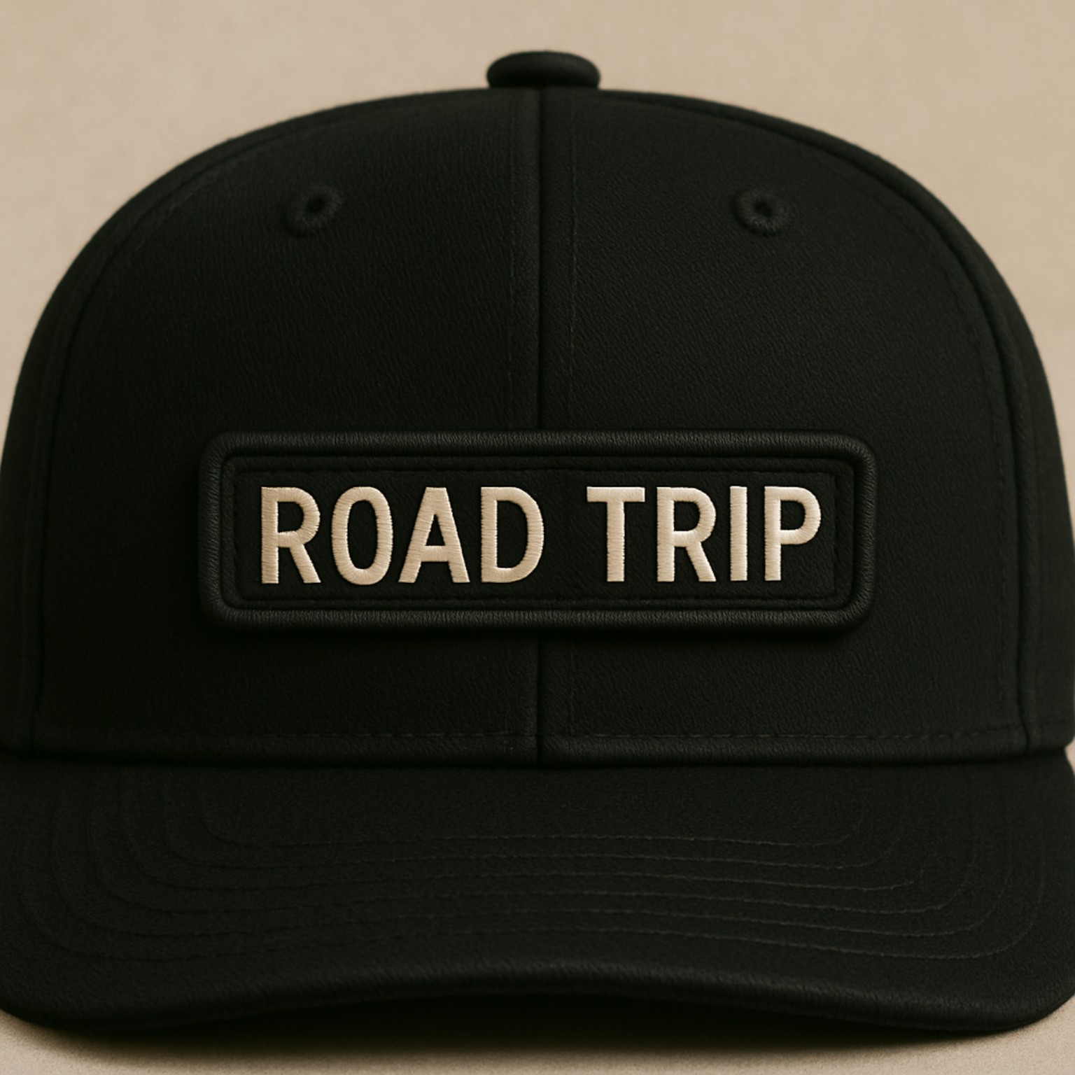 כובע Road Trip Logo שחור